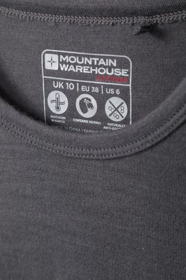 تي شيرت حراري بأكمام قصيرة للسيدات من Mountain Warehouse Merino