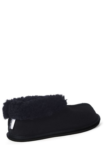 Celtic & Co Blue Sheepskin Bootee Slippers