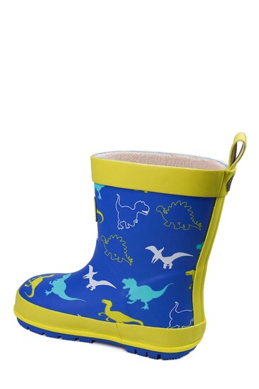 ToeZone الأزرق ديناصور Wellies