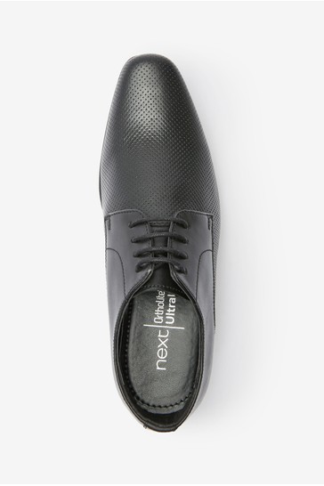 Leather Lace-Up Shoes