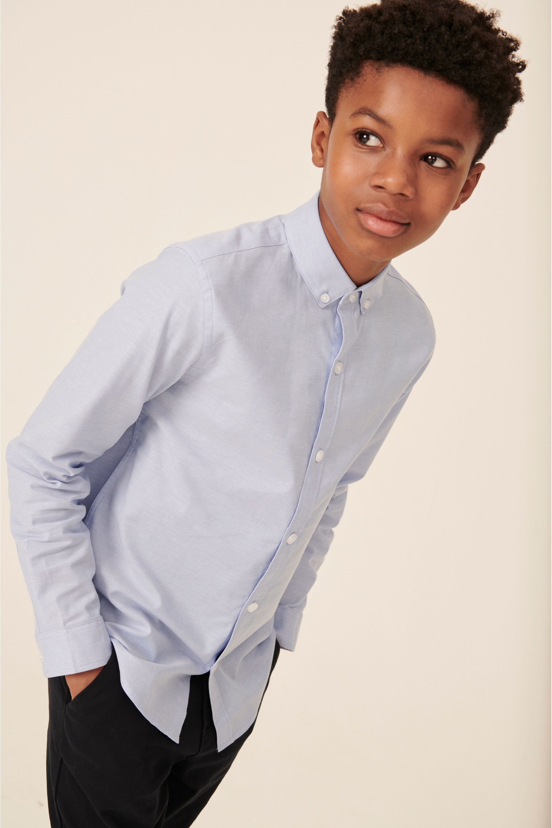 Oxford Shirt (3-16yrs) Long Sleeve