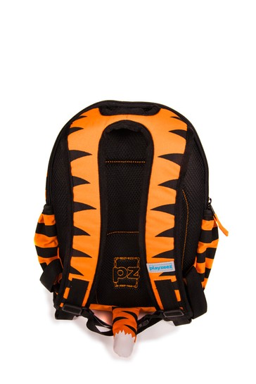 Playzeez Eli Orange The Tiger Backpack