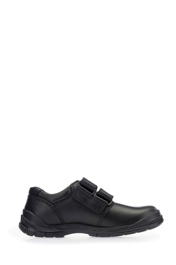 Start-Rite Engineer Vegan Black Double Strap Shoes