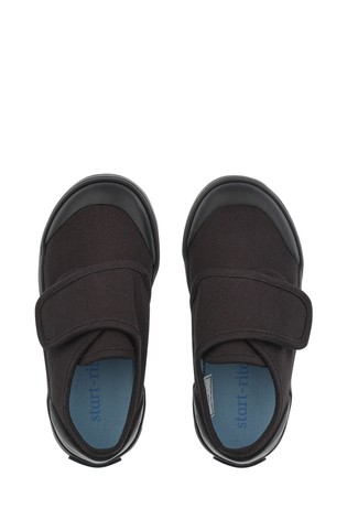 Start-Rite Skip Black School P E Plimsolls