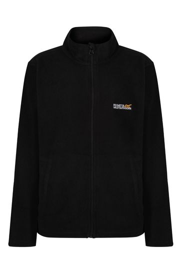 Regatta Black King II Full Zip Fleece Top