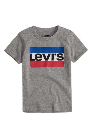 Levi's® Grey Sports Logo T-Shirt