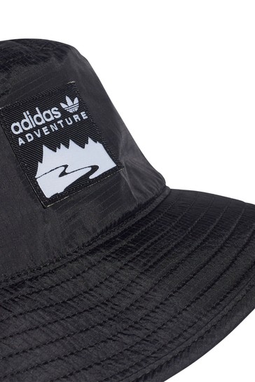 adidas Originals Kids Black Adventure Bucket Hat