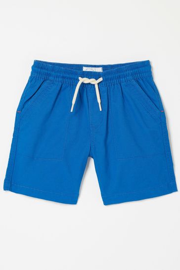 FatFace Blue Studland Flat Front Shorts