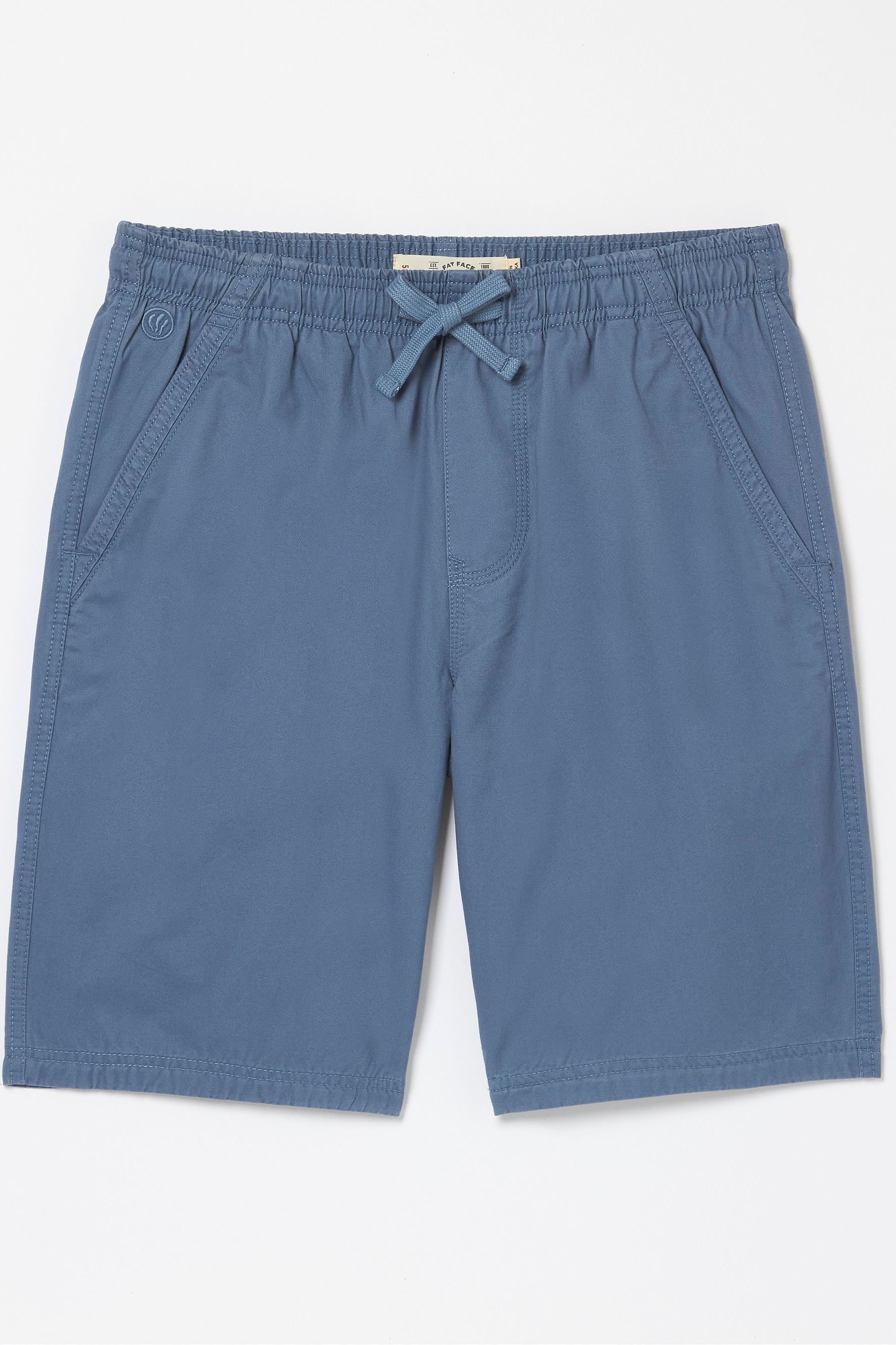 FatFace Mens Blue Seaton Pull On Shorts