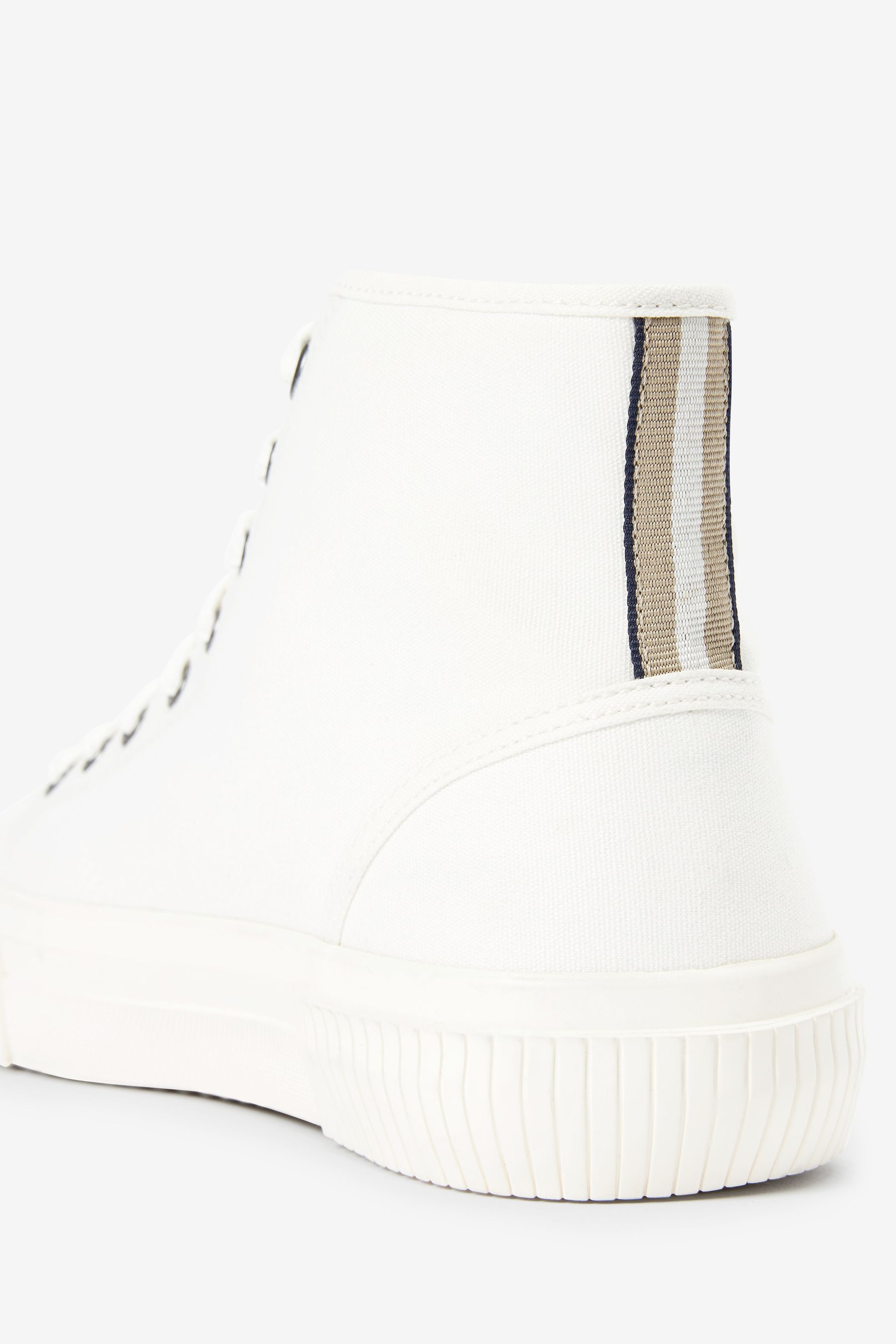 Canvas High Top Trainers