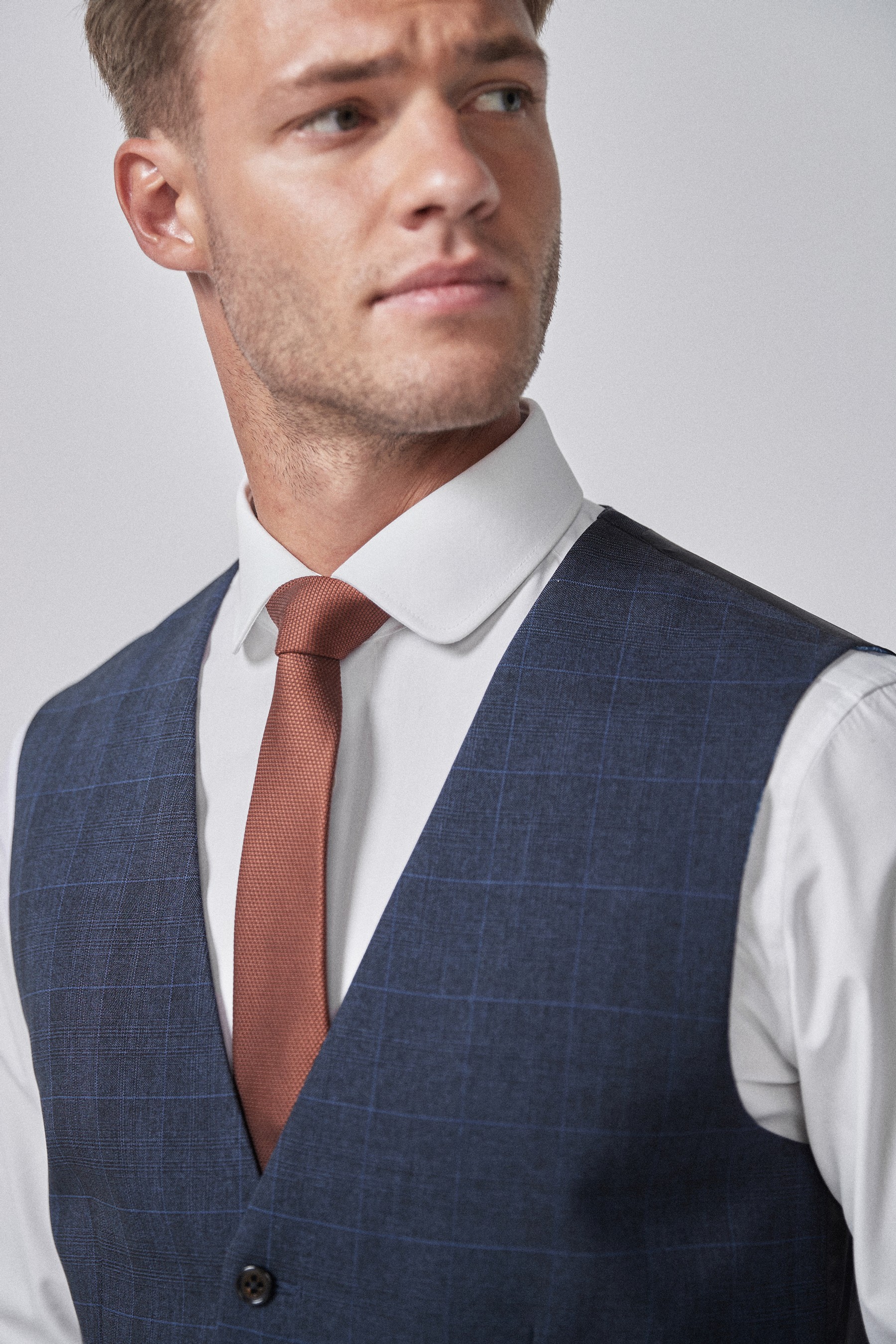 Check Suit: Waistcoat