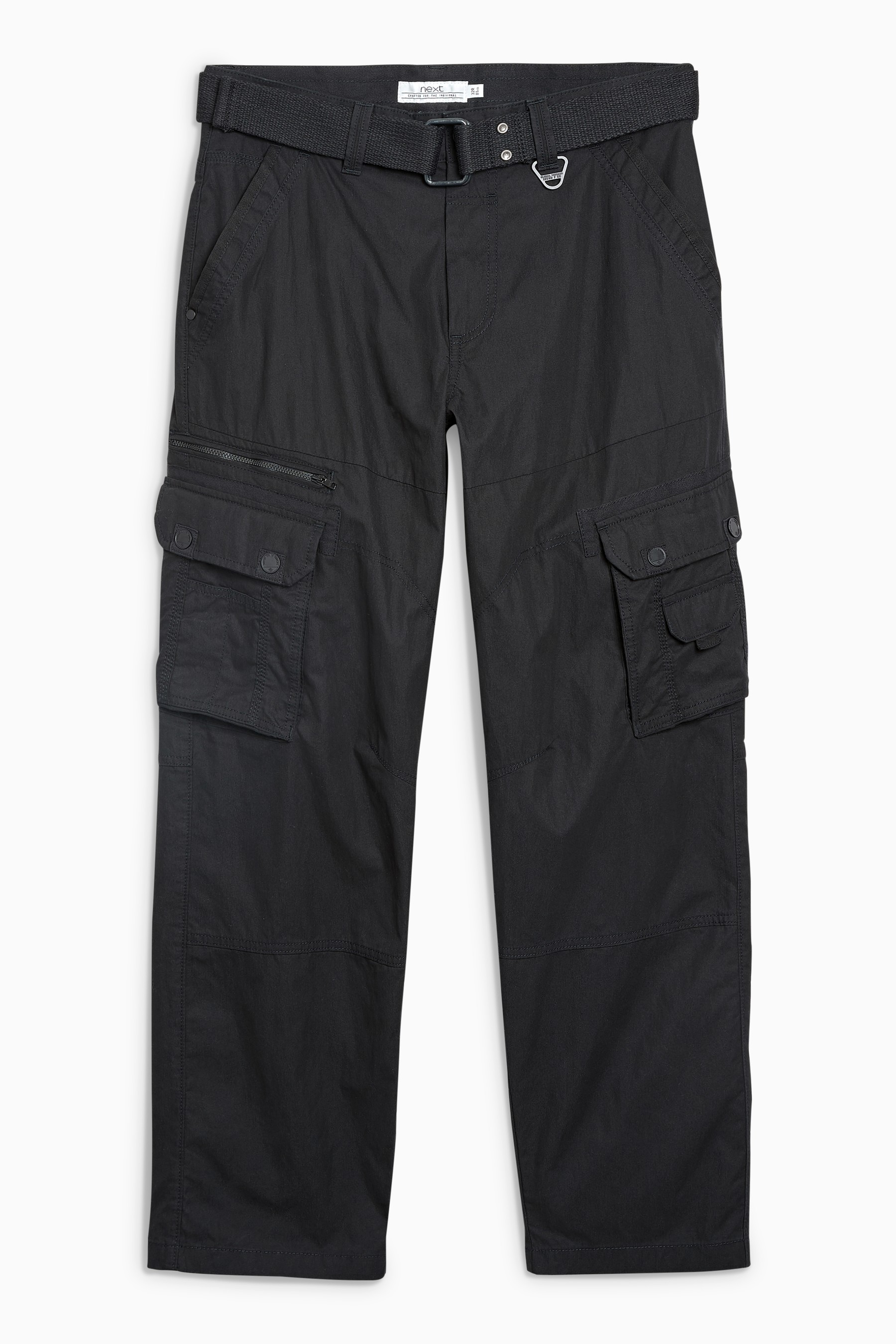 Belted Tech Cargo Trousers