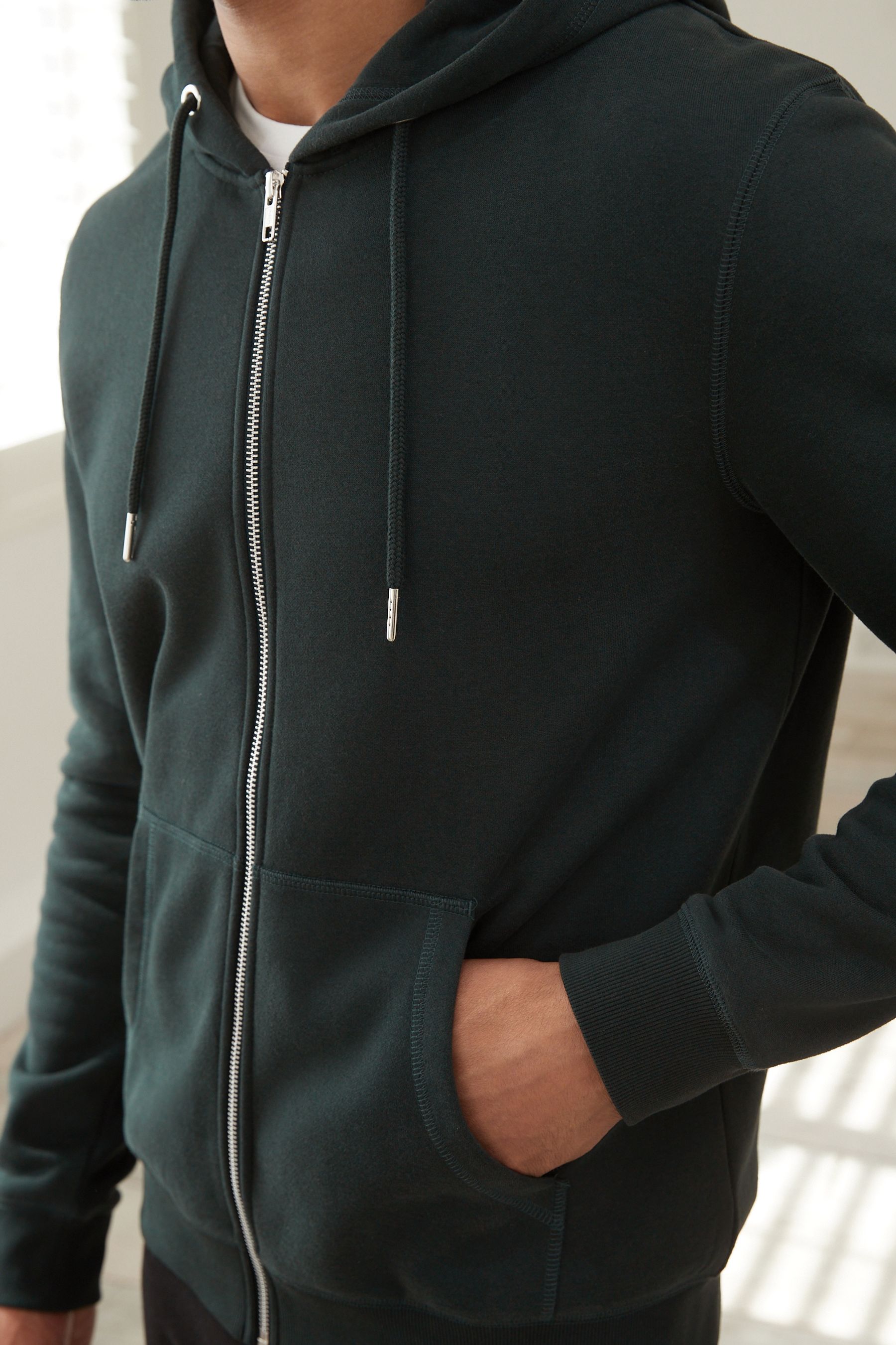 Hoodie Zip Through Hoodie