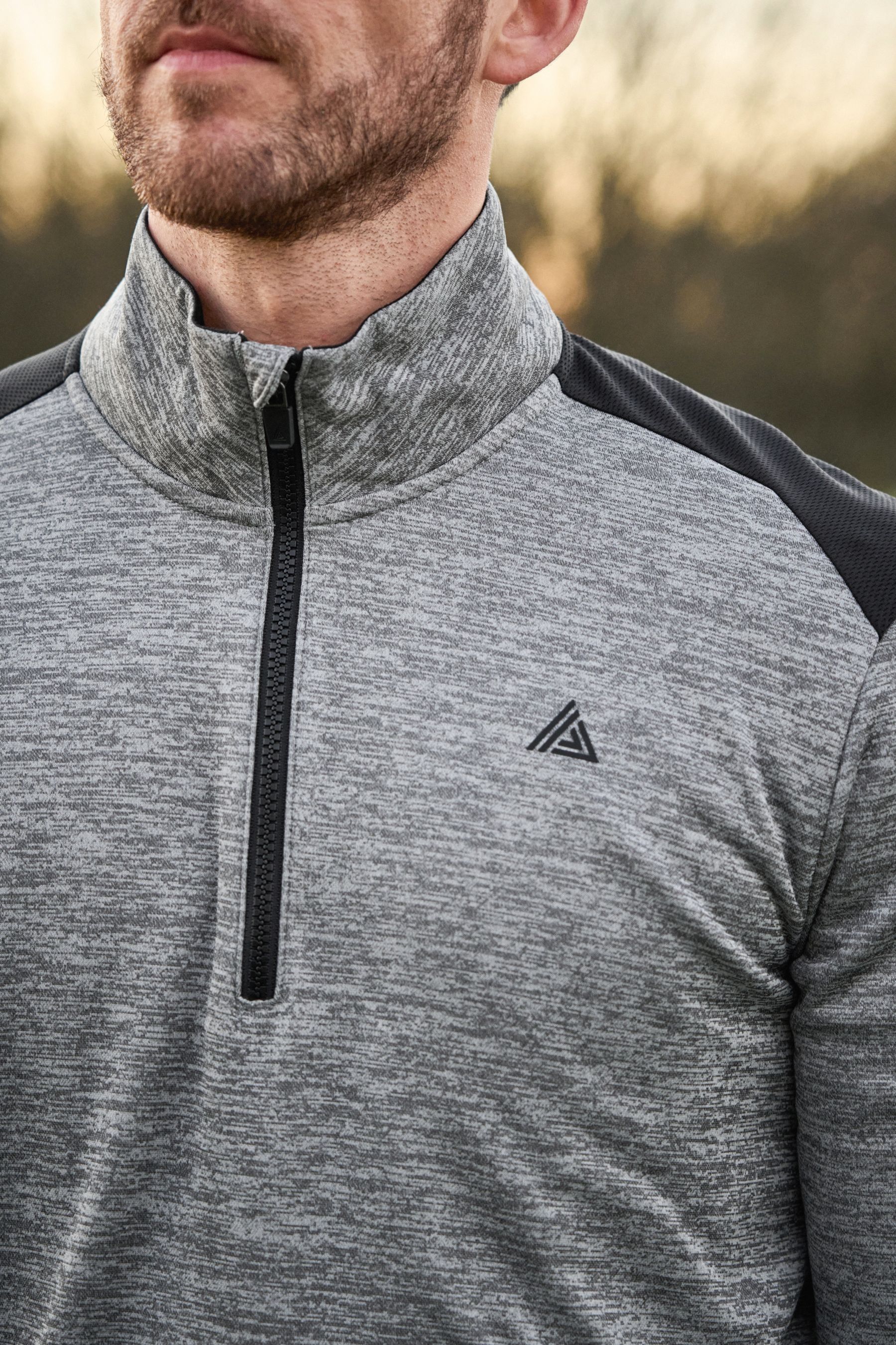 Next Active Golf Zip Top Pullover