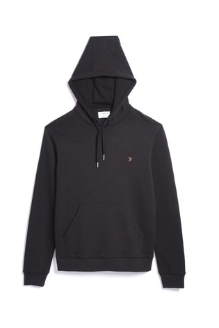 Farah Black Zain Hoodie