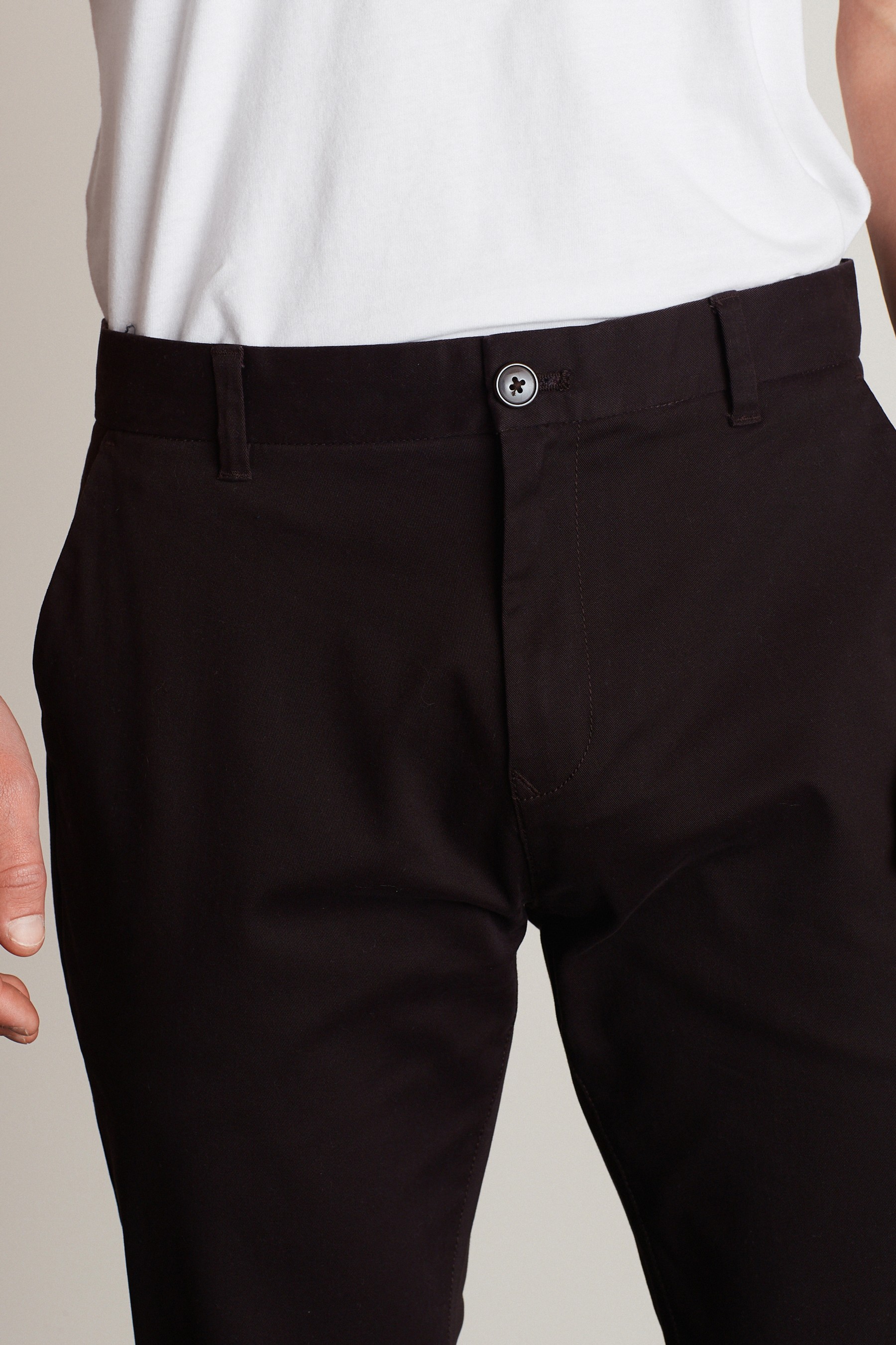 Stretch Chino Trousers Slim Fit