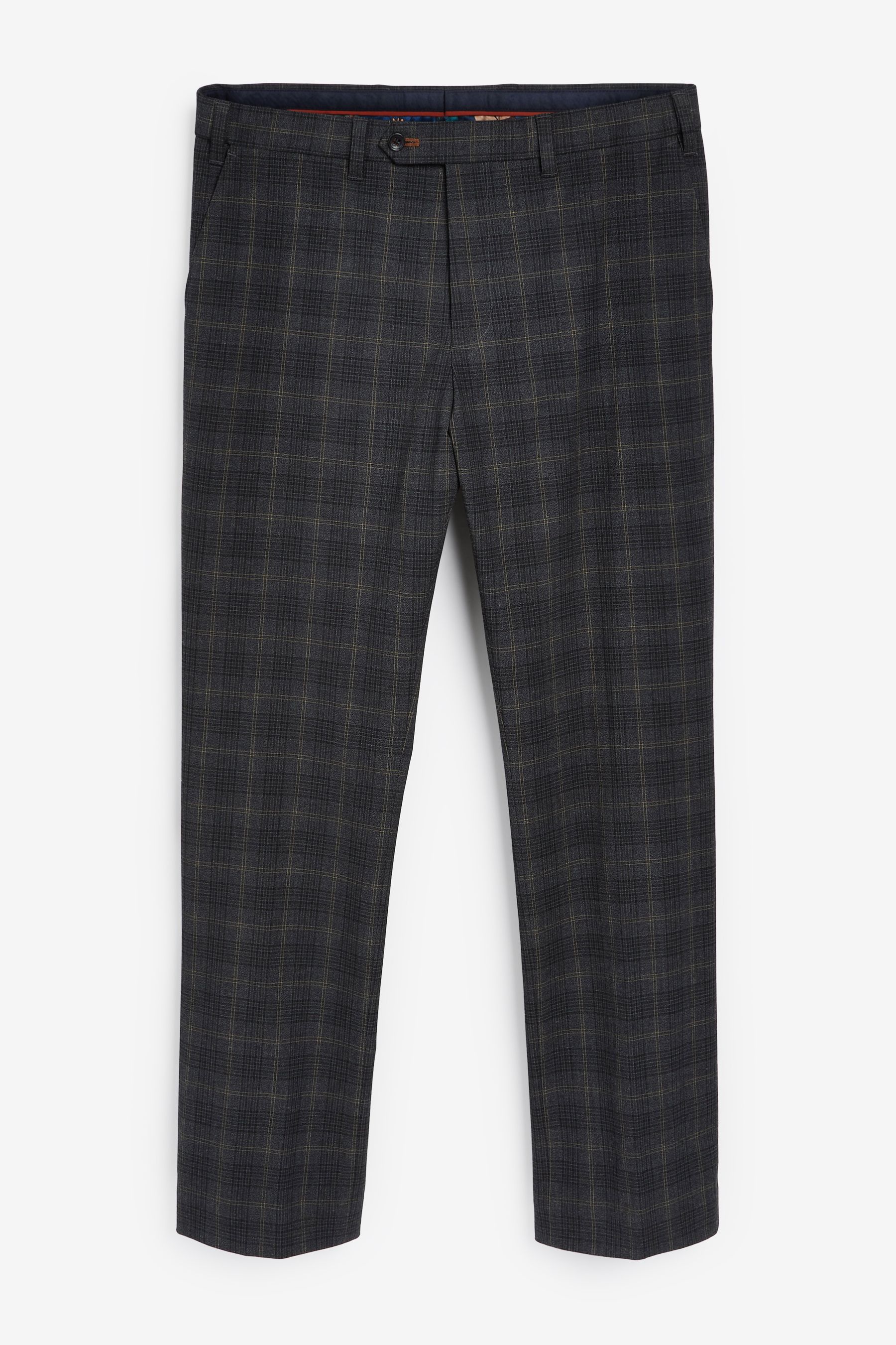 Check Motion Flex Trousers Regular Fit