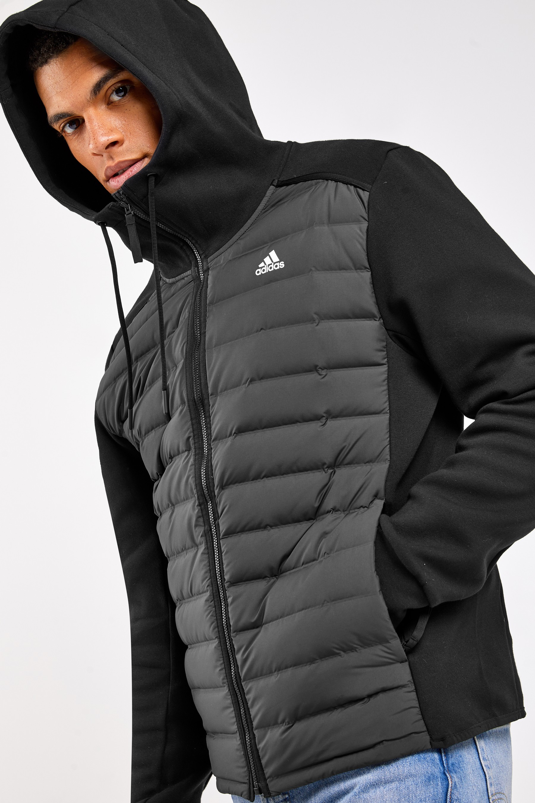 adidas Varilite Hybrid Hooded Jacket