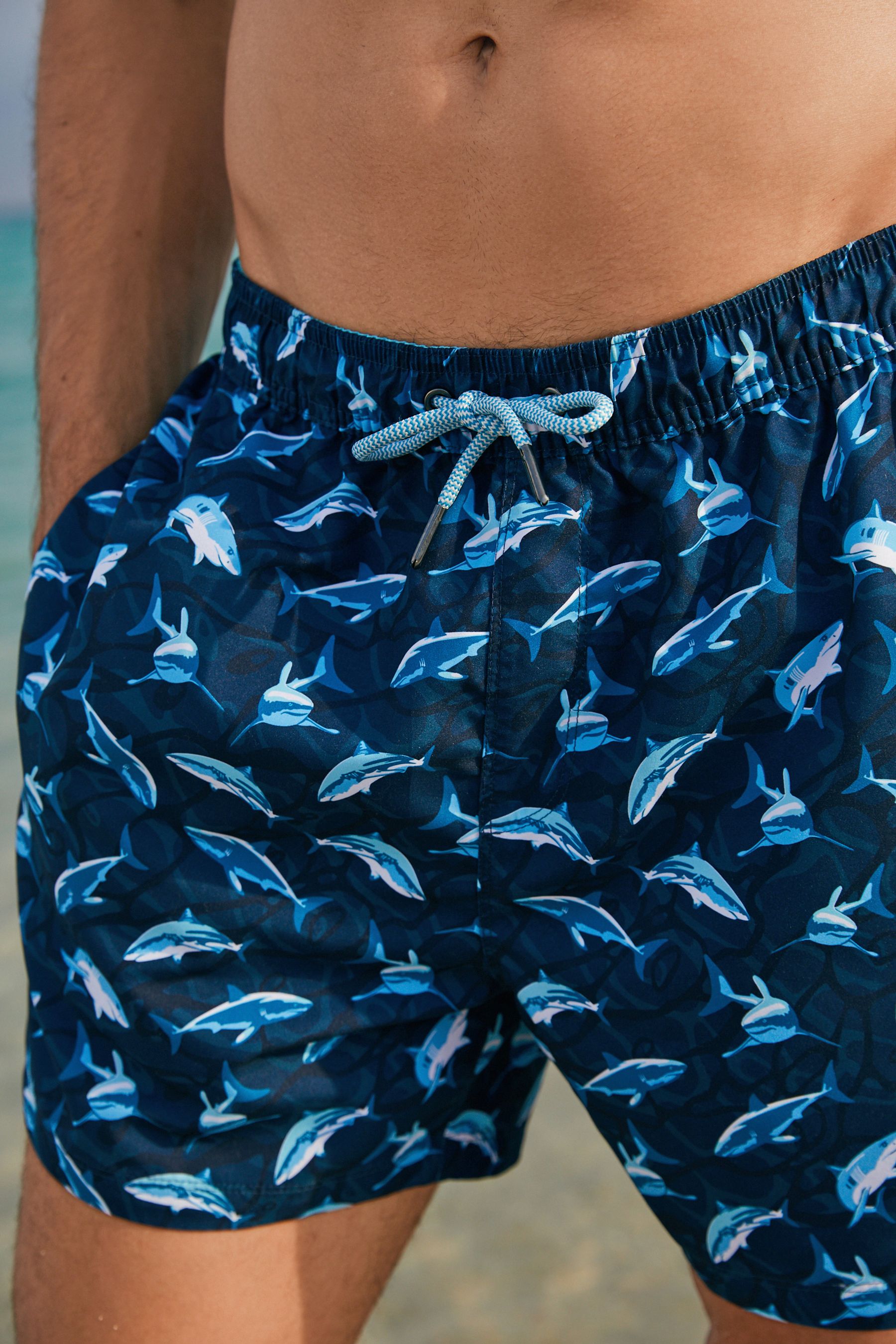 Printed Swim Shorts