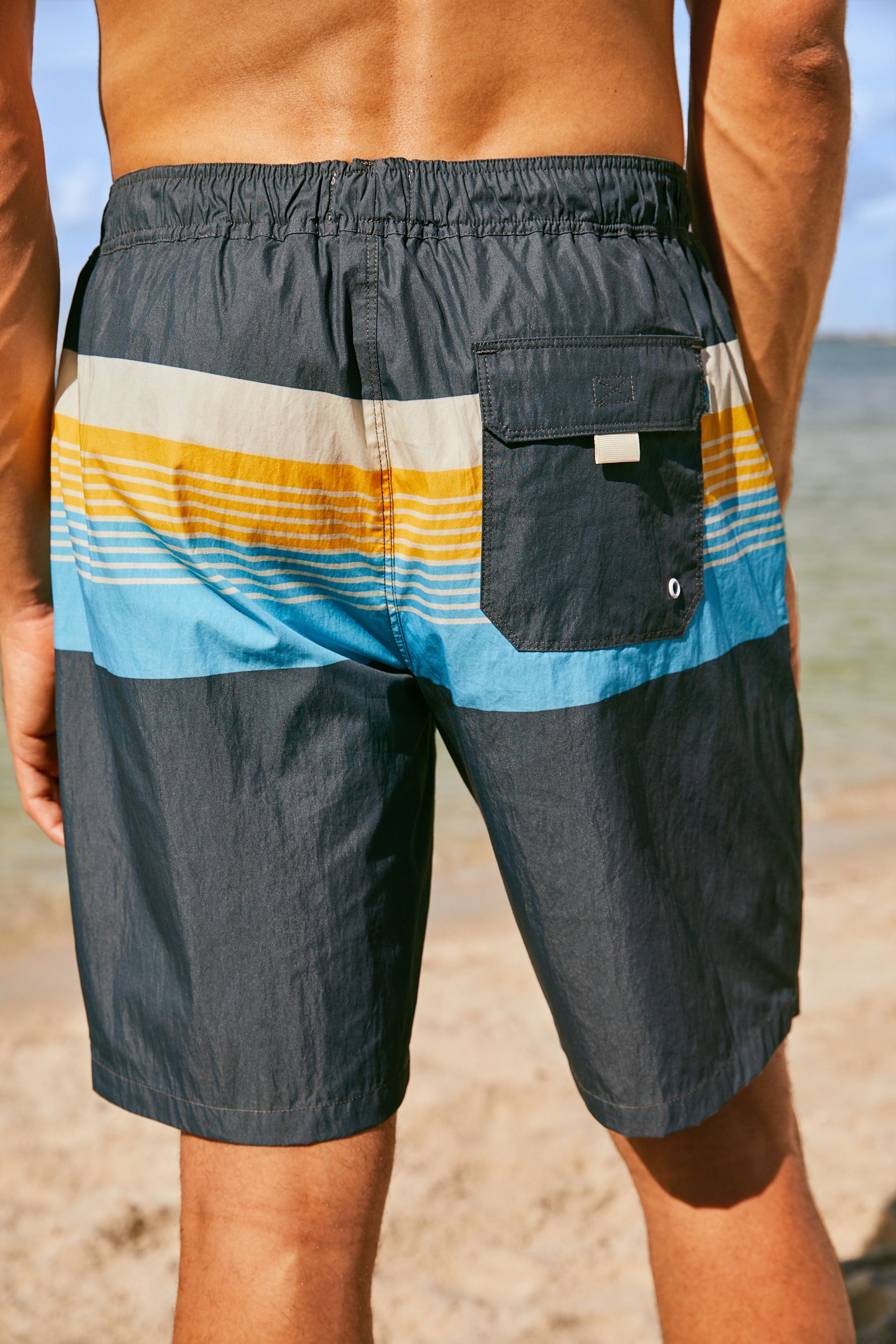 Colourblock Swim Shorts