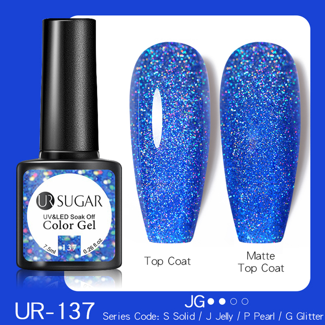 UR Sugar Milky White Gel Gel Polish 7.5ml Soak Off UV Gel Nail Polish Varnish Semi Permanent Nail Art UV LED Varnish