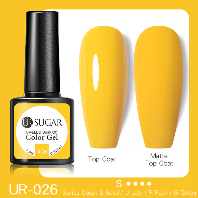 UR SUGAR 7.5 مللي الأزرق الأرجواني الظلام طلاء أظافر جيل ملون طويل الأمد الهجين ل قاعدة MatteTop معطف نقع قبالة UV LED مسمار الفن هلام