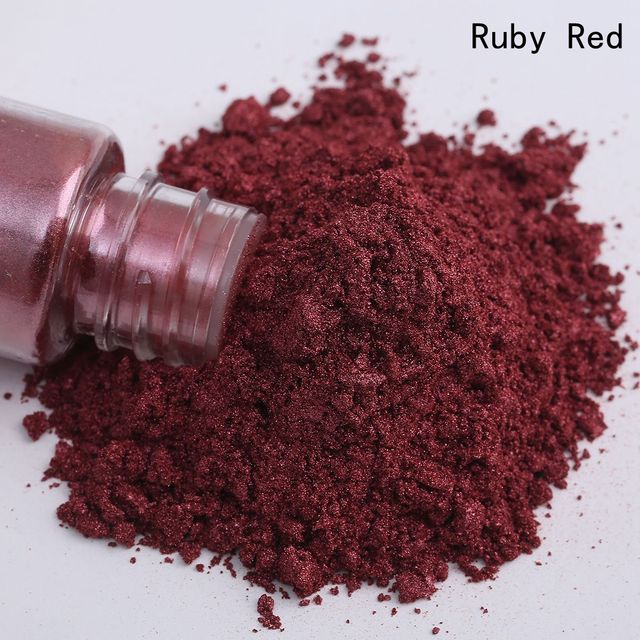 10g Mica Powder Epoxy Resin Dye Pearl Pigment Natural Mineral Mica Handmade Soap Coloring Powder for Cosmetic Soap Making