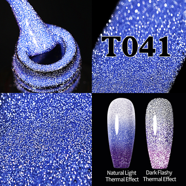 ur sugar 7.5ml neon yellow reflective glitter gel nail polish shine twilight nail gel nail art varnish semi permanent varnish