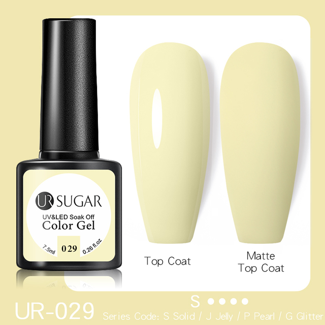 UR SUGAR 7.5 مللي الأزرق الأرجواني الظلام طلاء أظافر جيل ملون طويل الأمد الهجين ل قاعدة MatteTop معطف نقع قبالة UV LED مسمار الفن هلام