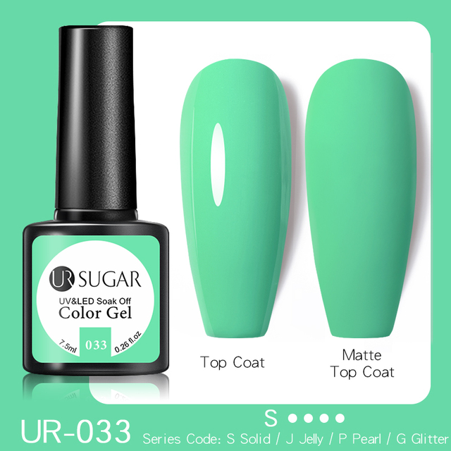 UR SUGAR 7.5 مللي الأزرق الأرجواني الظلام طلاء أظافر جيل ملون طويل الأمد الهجين ل قاعدة MatteTop معطف نقع قبالة UV LED مسمار الفن هلام