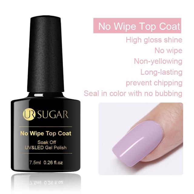 UR Sugar Milky White Gel Gel Polish 7.5ml Soak Off UV Gel Nail Polish Varnish Semi Permanent Nail Art UV LED Varnish