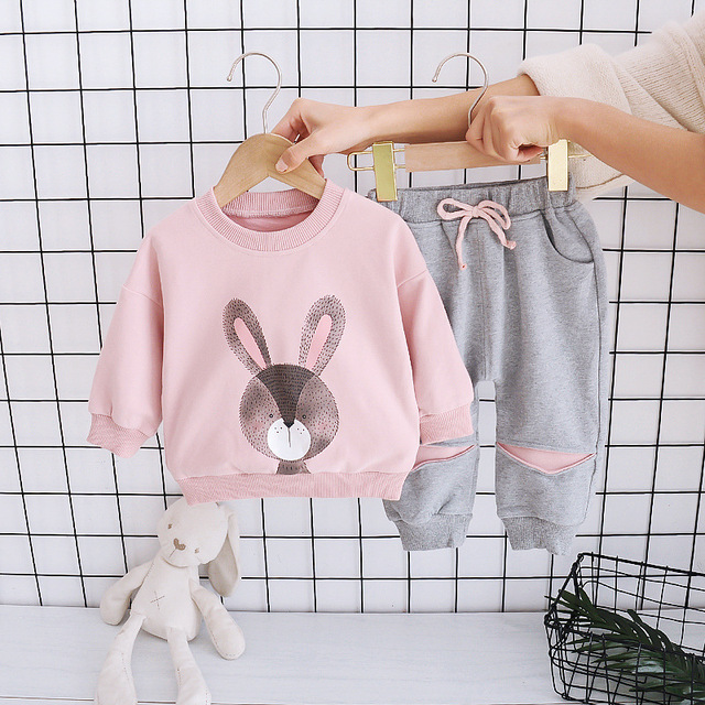 2pcs baby girls clothes sets autumn winter baby girls clothes kids tracksuits for girl suit children clothes 1 to 6 years old