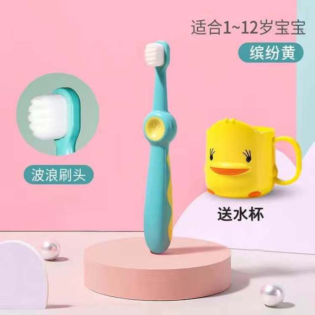 Soft Toothbrush For Boys And Girls 1-12 Years Old Cartoon Toothbrush For Kids Cute Teeth Cleaning Teeth Cleaning