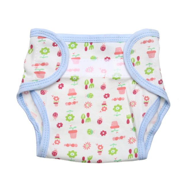 1pc Adjustable Reusable Baby Kids Boys Girls Washable Cloth Diaper Set Reusable Baby Nappies Solid Diaper