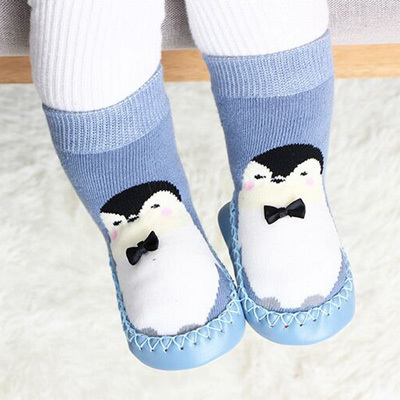 baby indoor sock shoes newborn baby socks winter thick terry cotton baby girl sock with rubber soles infant animal funny sock