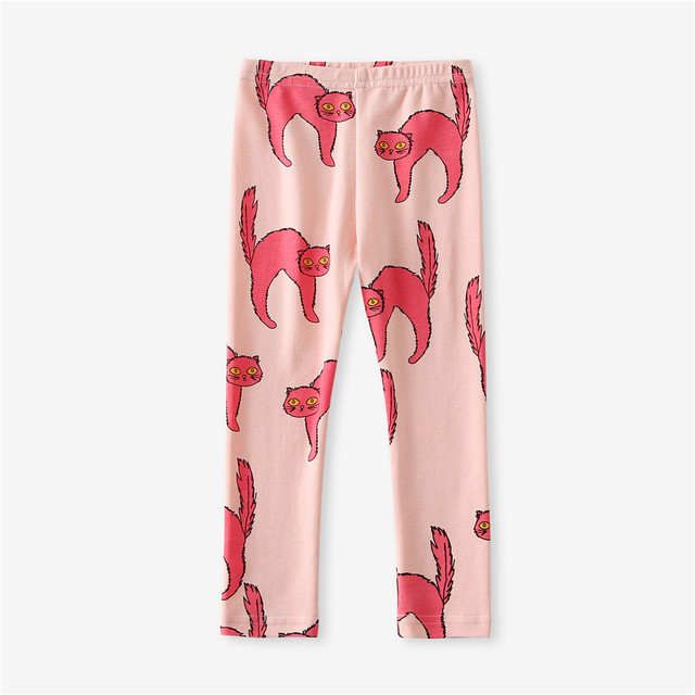 Newborn Baby Leggings Cartoon Animal Pattern Leggings 100% Cotton Soft Boys Girls Autumn Winter Set