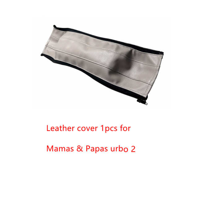 Leather Covers For Mama And Papas Urbo 2 Baby Stroller Bumper Pram Handle Sleeve Armrest Protective Cover Bar Accessories