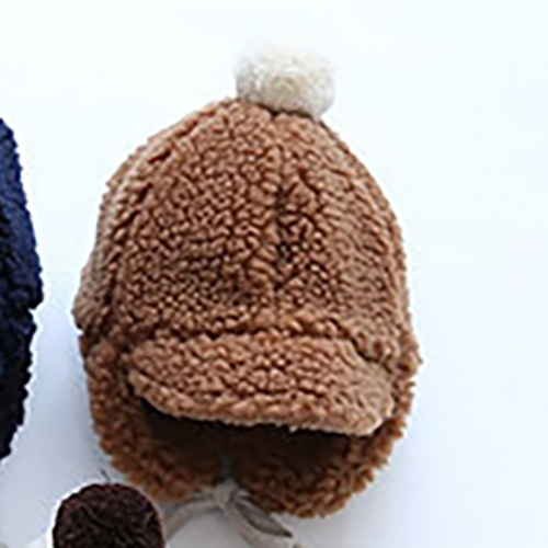 MILANCEL 2021 Winter Baby Hat Toddler Warm Caps Infant Girls Caps Teddy Fur Hats