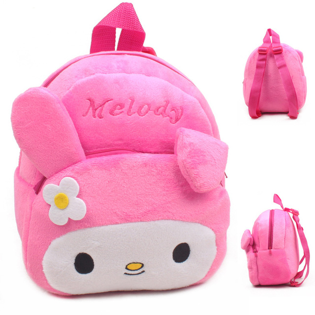 Baby Plush Backpack Cute Kindergarten Backpacks For Kids Boy Girl 3D Cartoon Animal Baby Bags 0-4 Years Children Book Bag