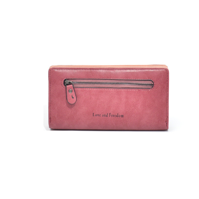 Fashion Women Wallets Card Holder Fashion Lady Purses Money Bags Coin Purse Woman Clutch Long Zipper Purse Burse Bags