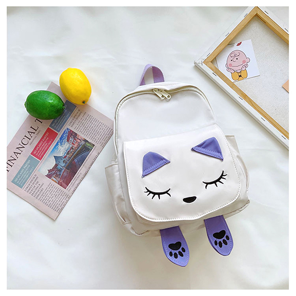 New Children's Backpack Cute Cartoon Cat Girl Backpack Pupil Kindergarten Kids Girls Boy Backpack Unisex Kid Game Bag Travel Bag