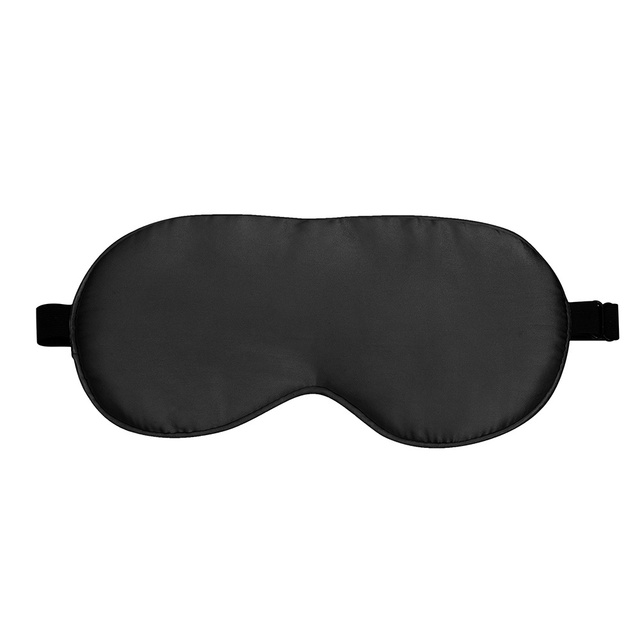 100% Natural Silk Sleeping Eye Patch Smooth Soft Sleeping Eye Mask with Adjustable Strap Blocks Light Eye Shade Cover Blindfold