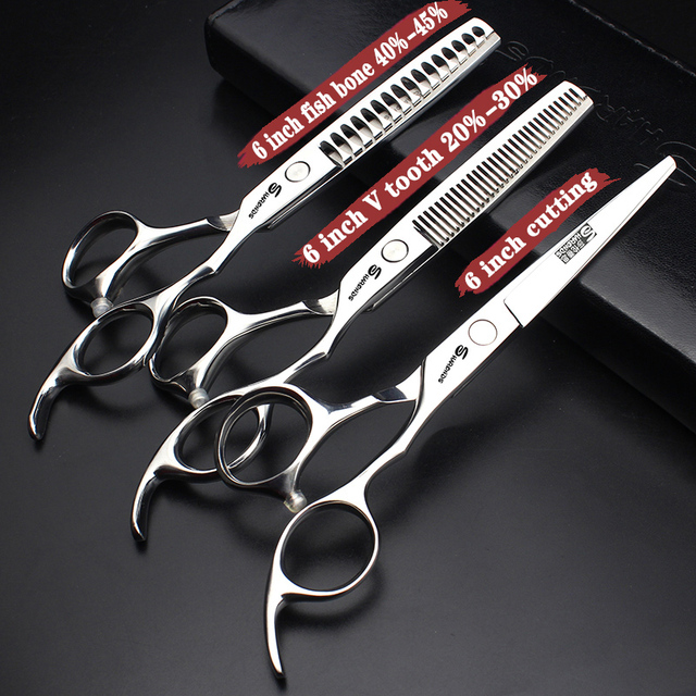 5.5/6/6.5/7/7.5 inch scissors Japan professional hairdressing scissors barber scissors set hair cutting shears thinning clippers