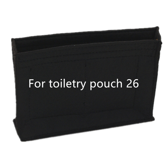 For Toiletry Pouch 19 26 Bag Purse Insert Organizer Makeup Handbag Travel Organizer Inner Purse Cosmetic Bag Toiletry Bag