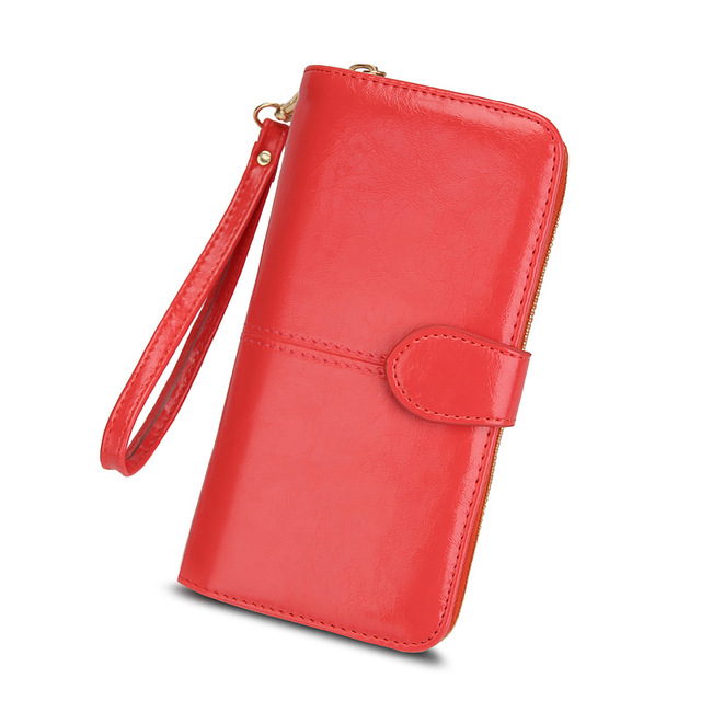 PU Leather Women Wallets Women Purses Fashion Long Zipper Women Wallet Money Coin Holder Female Long Purse Female Purse Zipper