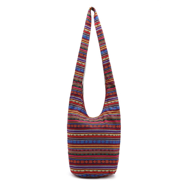 THINKTHENDO Very Popular Women Hippie Shoulder Bags Large Fringe Ethnic Purses Tote Handbag Travel Bag