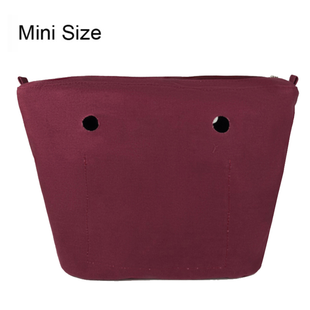 Water Resistant Interior Liner with Zipper Pocket, New Classic Waterproof Accessory for Obag O Bag, Silicone Accessory