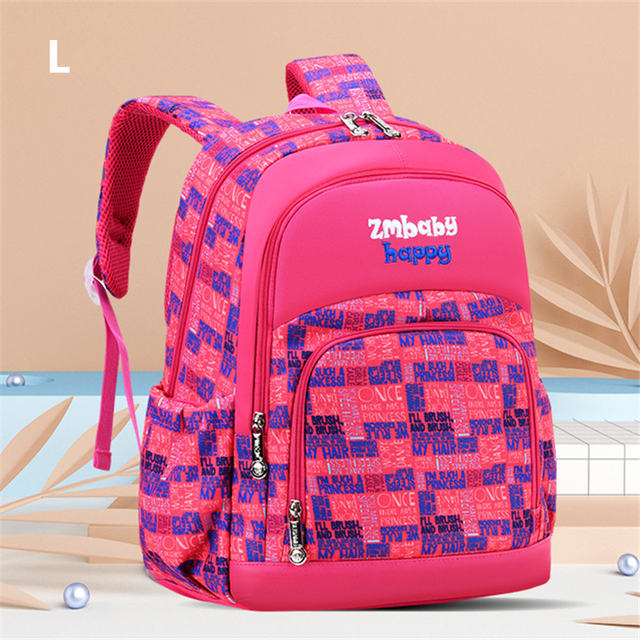 Children's school backpack, waterproof printed school bag for teenagers, boys and girls