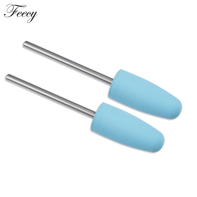 Rubber Silicone Milling Cutter for Manicure Stones Nail Drill Bit Machine Manicure Accessories Nail Buffer Polisher Grinder Tool