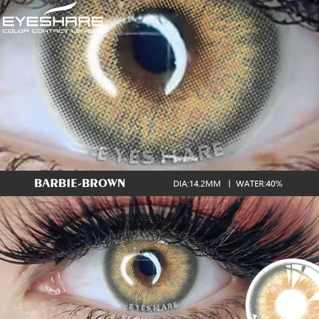 EYESHARE عدسات عين لاصقة 2 قطعة/زوج المنزلي GlassBall عدسات لاصقة ملونة العين مستحضرات تجميلية ملونة عدسات لاصقة ملونة الجمال العين ماكياج